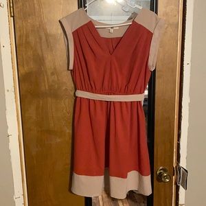 Dress worn several times. Just getting to big